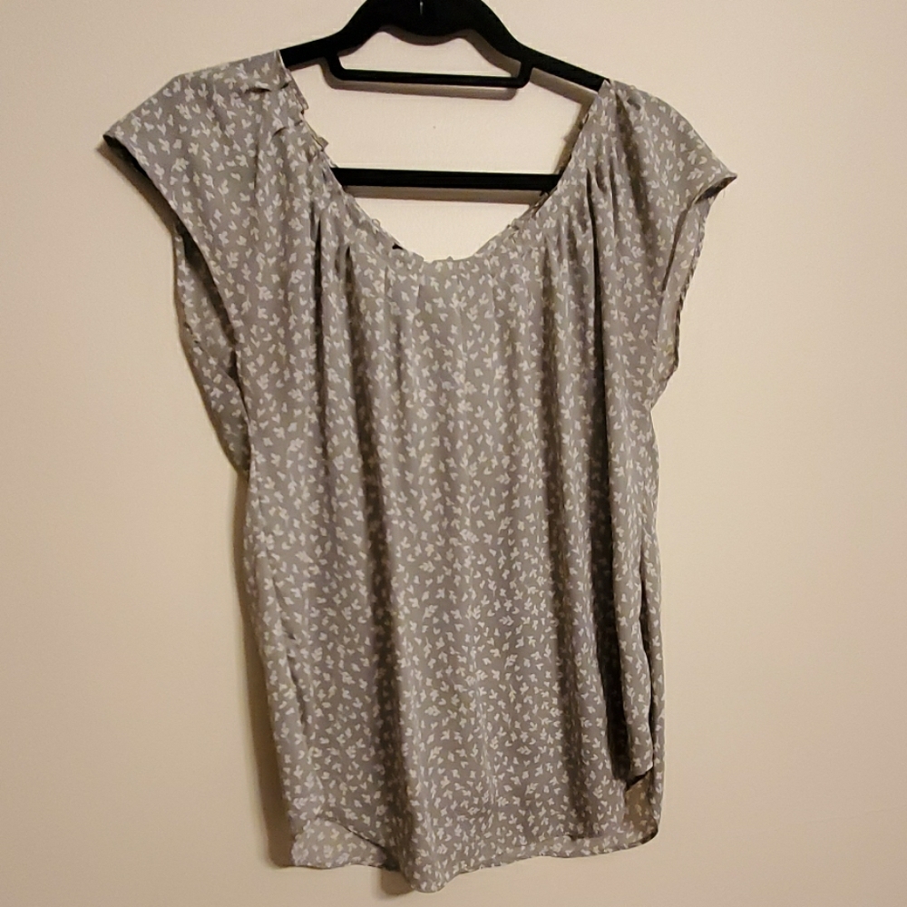 Sage Green Blouse. Size Medium.